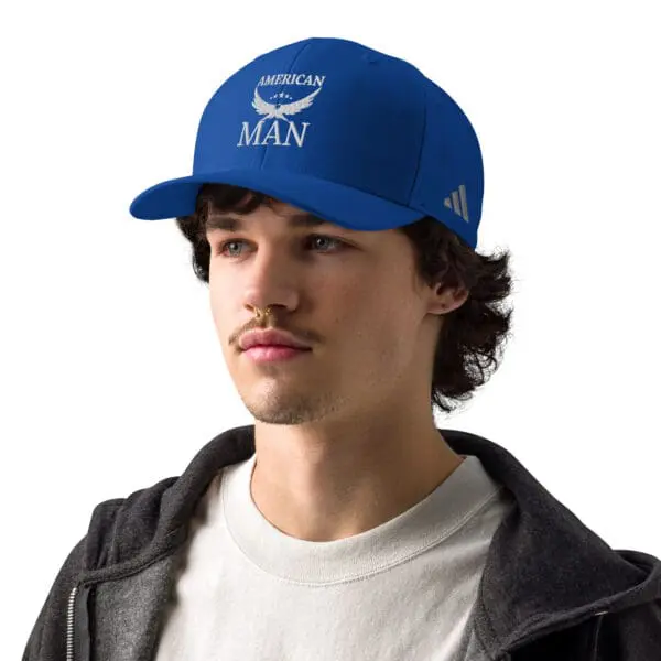 American Man Adidas cap male model