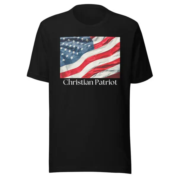 American Flag t-shirt black