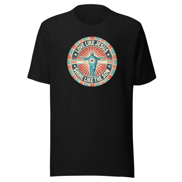 Love like Jesus t-shirt black