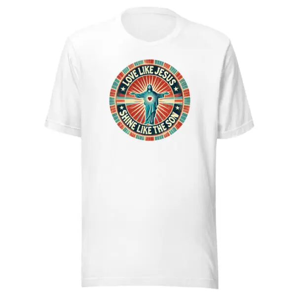 Love like Jesus t-shirt white